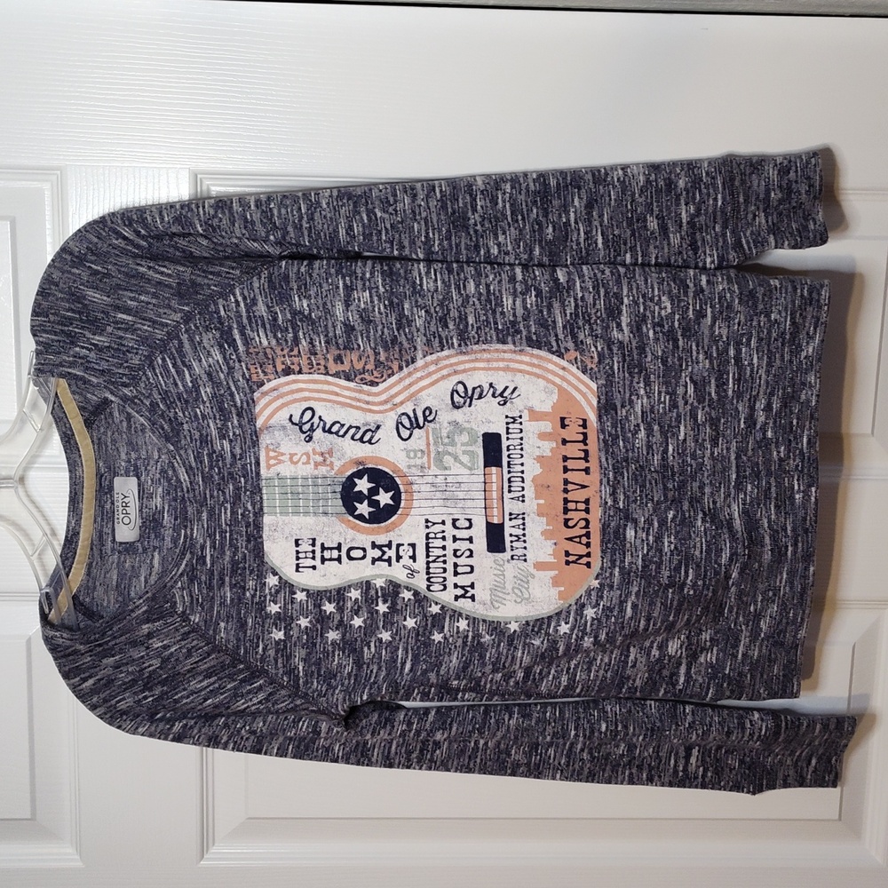 CL3-Grand Ole Opry S Pullover LS Top